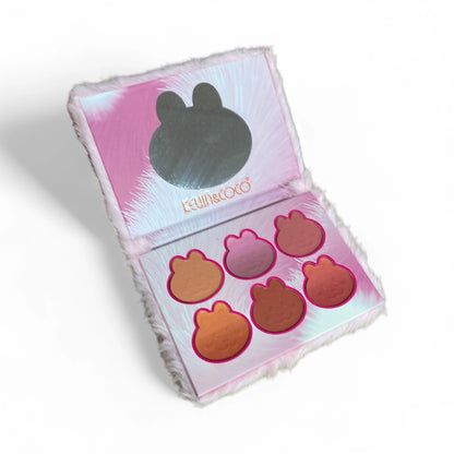 You Are Gonna Make It Pink Bunny Blush Palette - 6PCS
