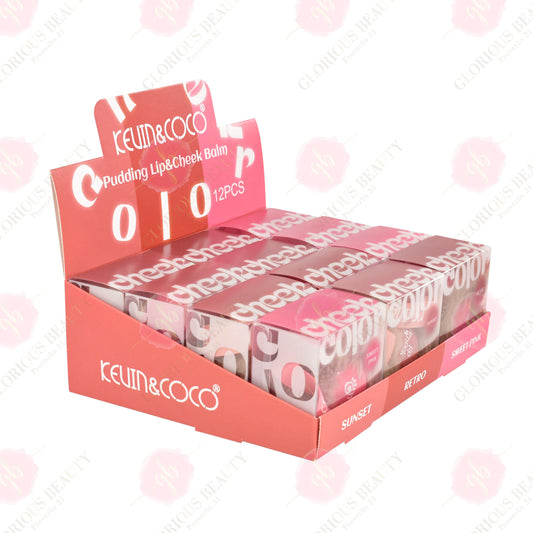 Fuzzy Lip & Cheek Balm - 12PCS