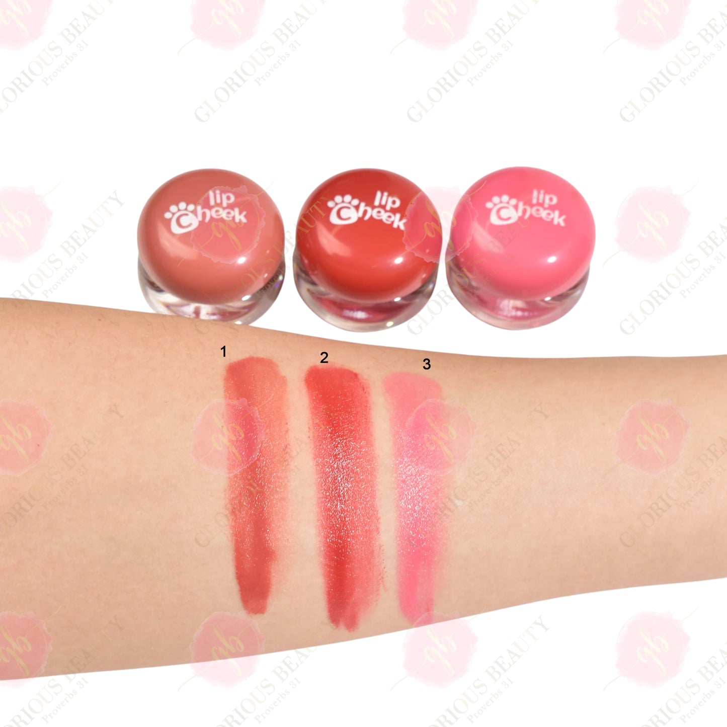 Fuzzy Lip & Cheek Balm - 12PCS