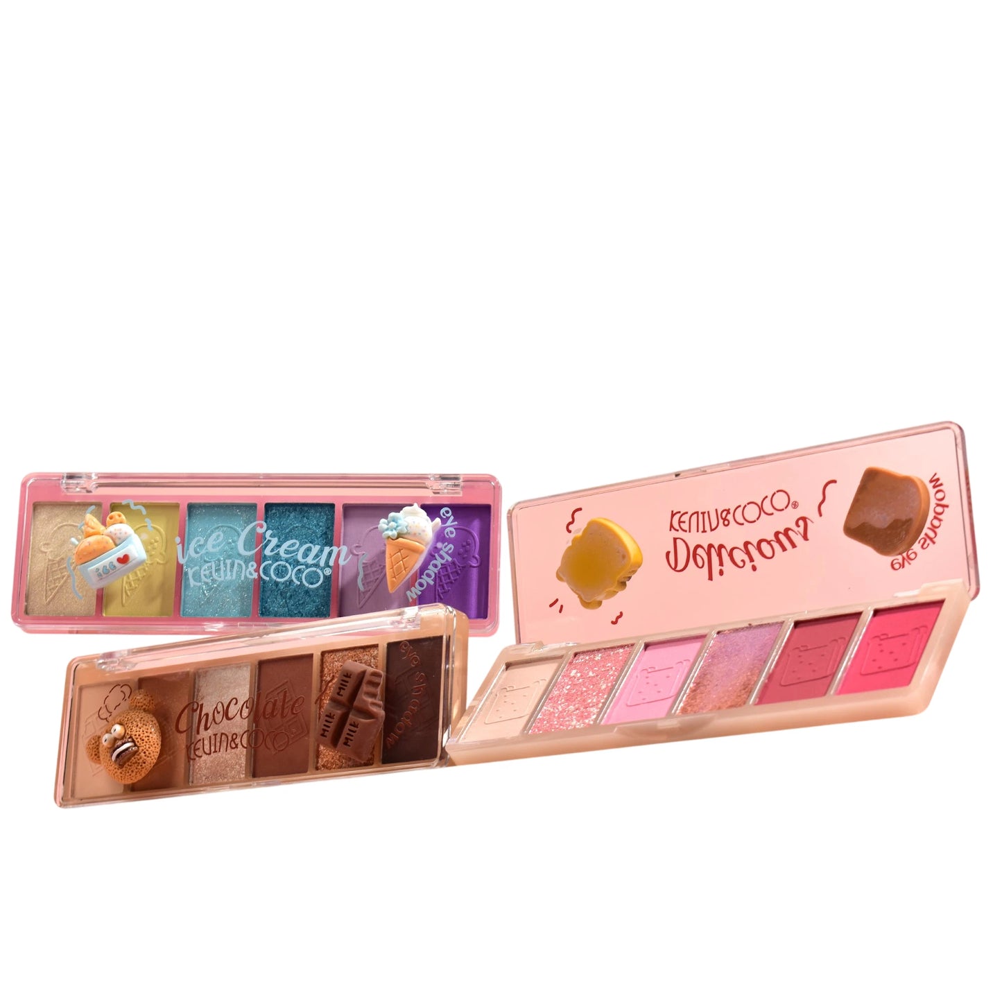 6-Color Foodie Fun Eyeshadow Palette - 12PCS