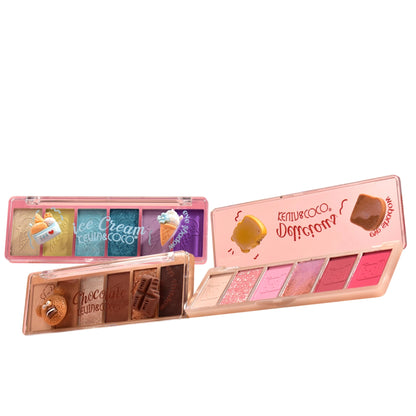 6-Color Foodie Fun Eyeshadow Palette - 12PCS