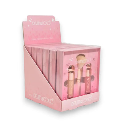 Highlight + Blush + Brush Set KC03 6PCS x 1 Display