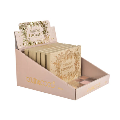 Blooming 15-Color Eyeshadow Palette - 6PCS