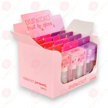 Fruit 2pc Lipgloss - 12PCS x Display