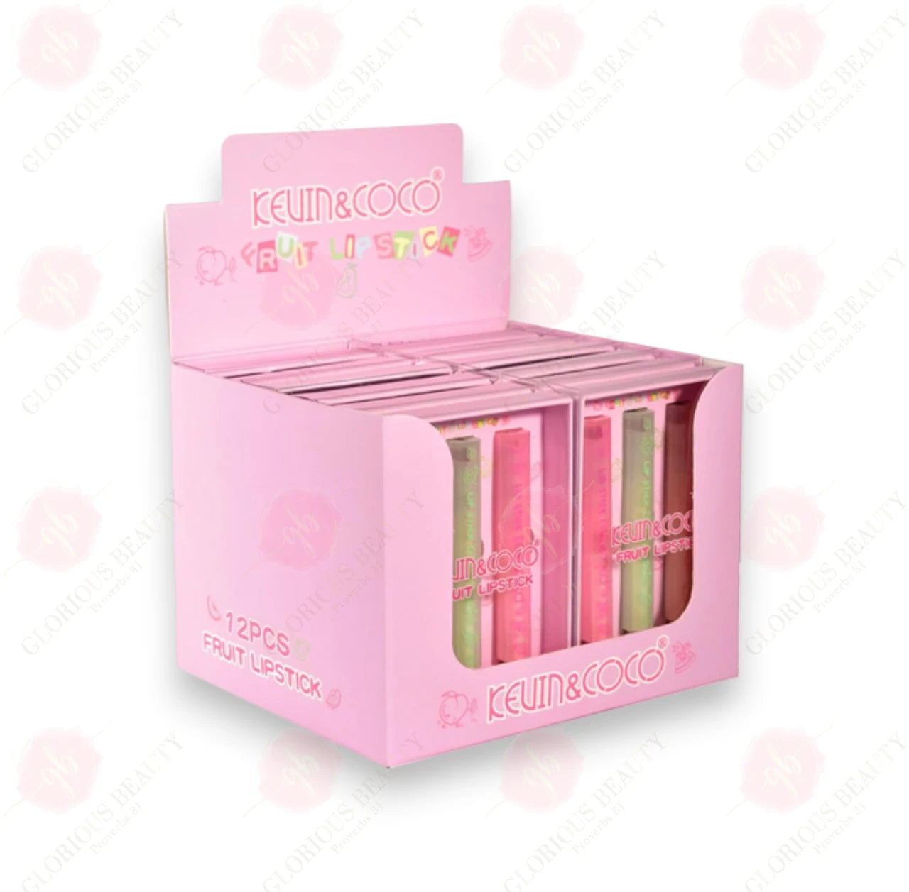 Fruit Lipstick 12PCS Display