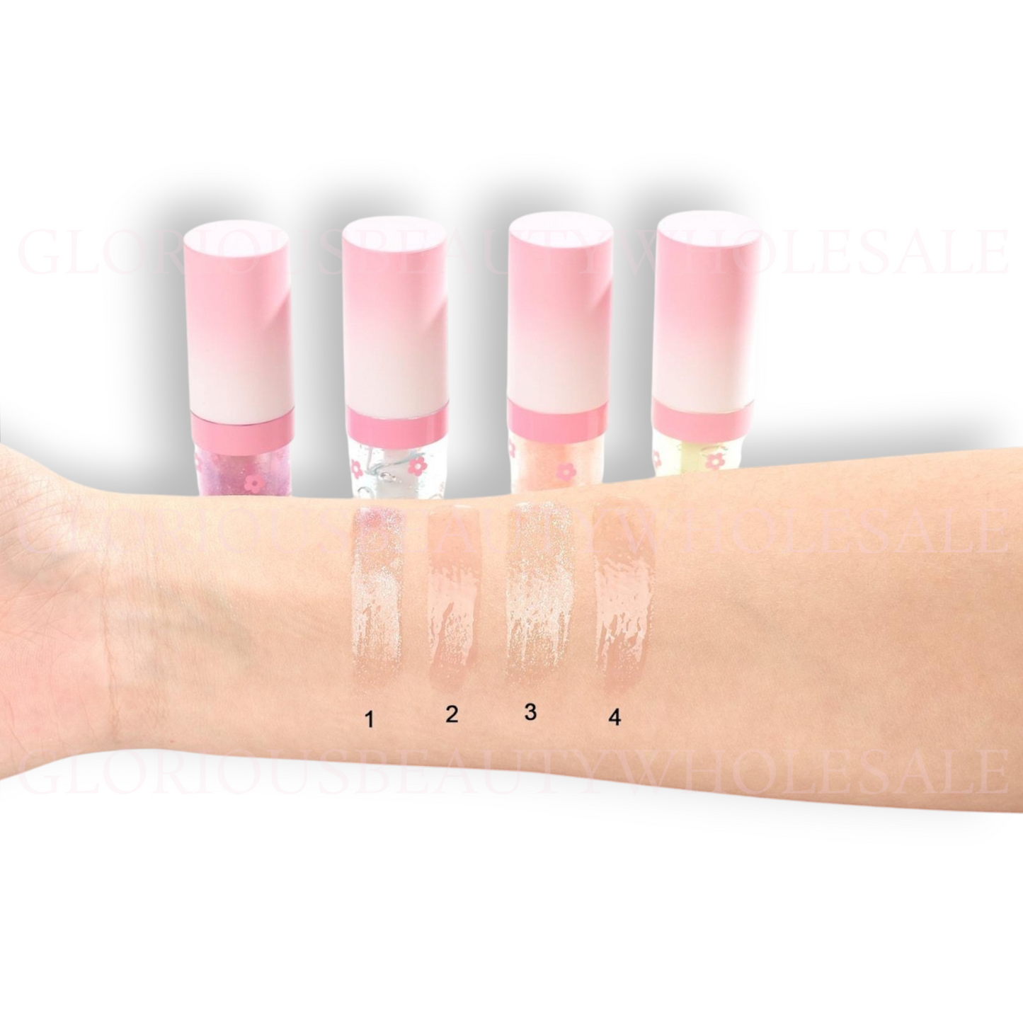4-Color Lip Oil Set