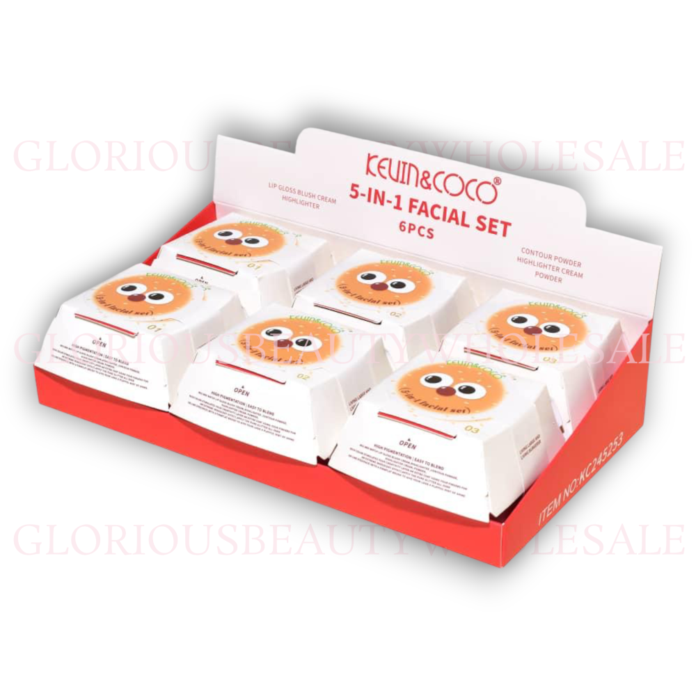 Burgerlicious Cheek Stack 5-in-1 Facial Set