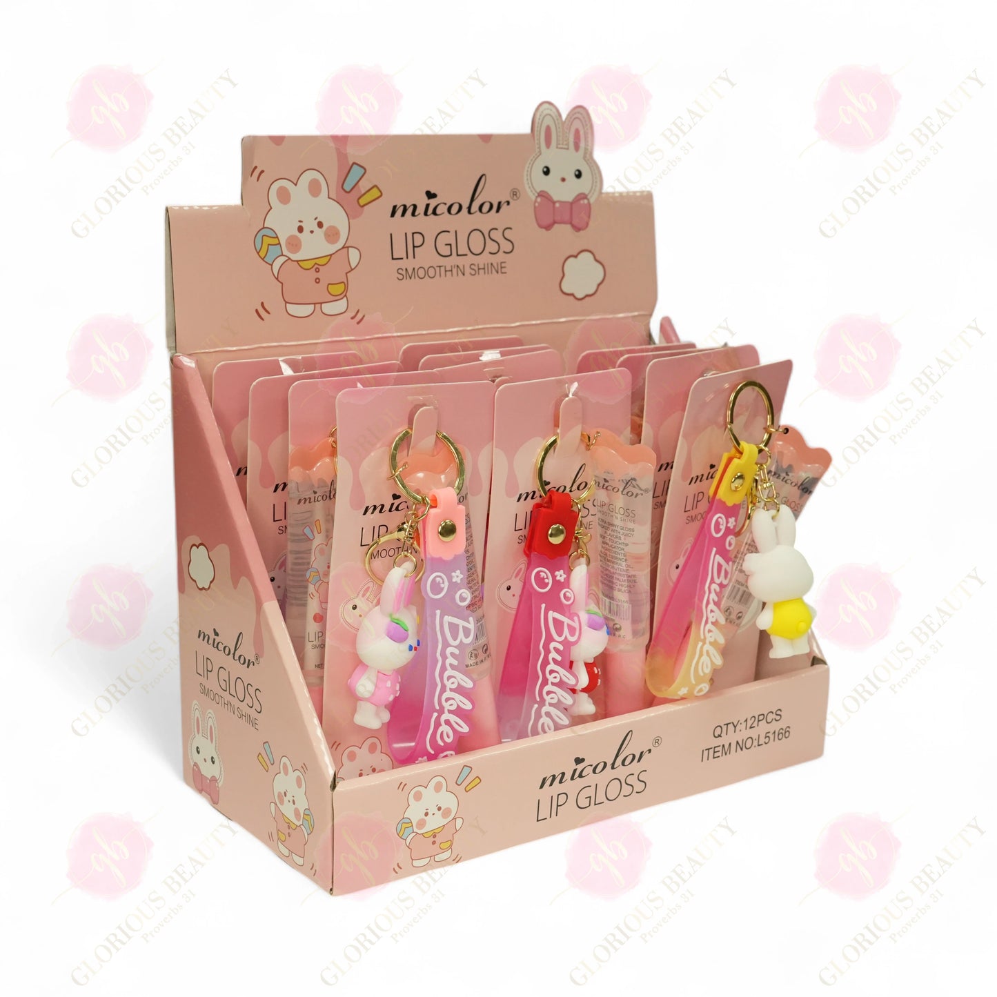Lip Gloss Smooth'N Shine - 12PCS