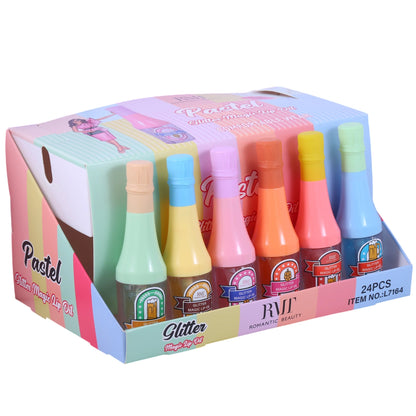PASTEL Glitter Magic Lip Oil - 24PCS