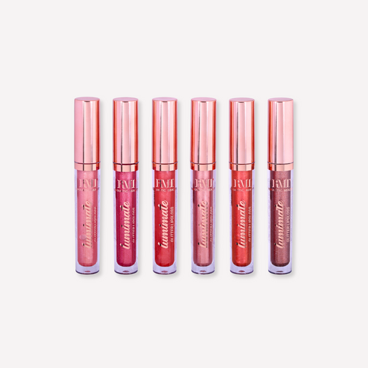 Luminate Shimmer Lip Gloss - Nudes by Romantic Beauty