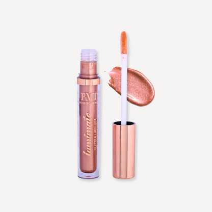 Luminate Shimmer Lip Gloss - Nudes - 24PCS