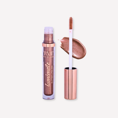 Luminate Shimmer Lip Gloss - Nudes - 24PCS