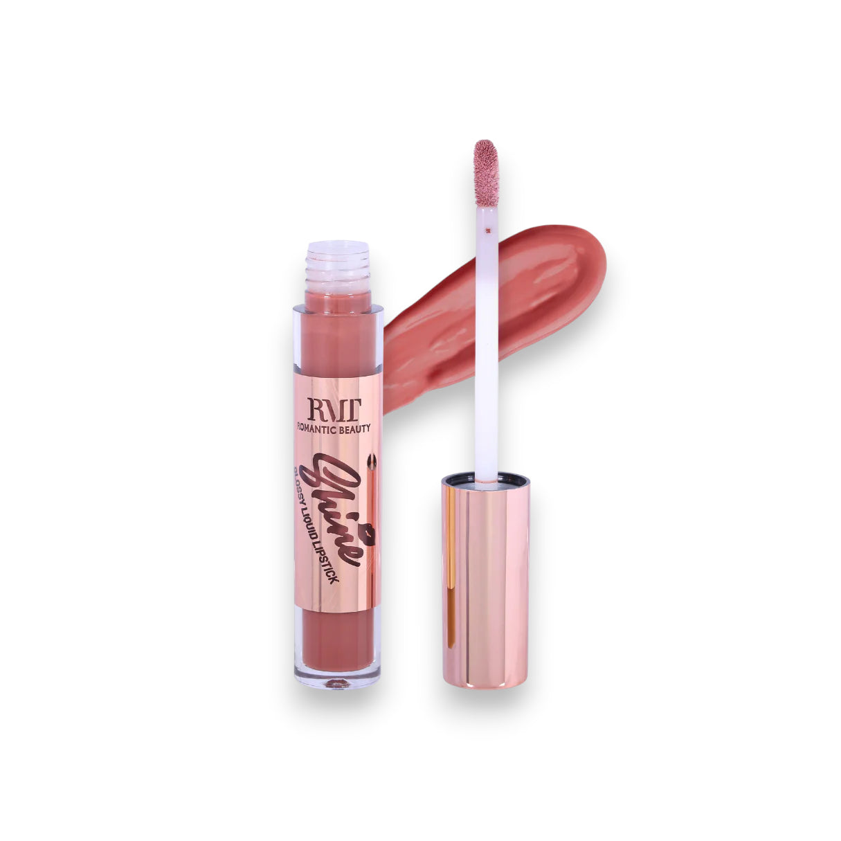 Shine Glossy Liquid Lipstick - Nudes (24pc x 1 pack)