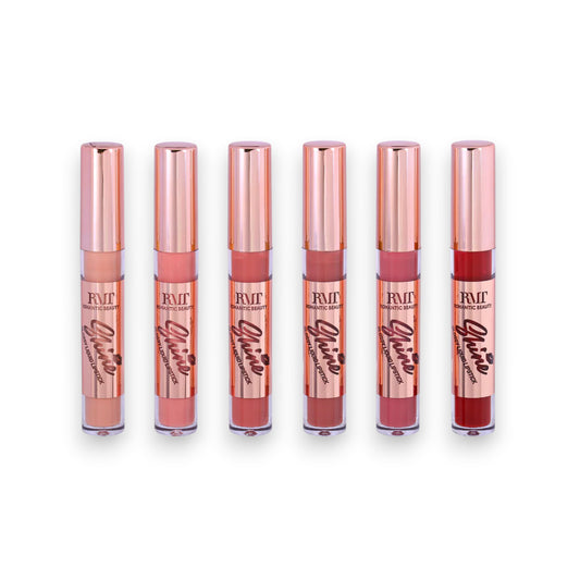 Shine Glossy Liquid Lipstick - Nudes (24pc x 1 pack)