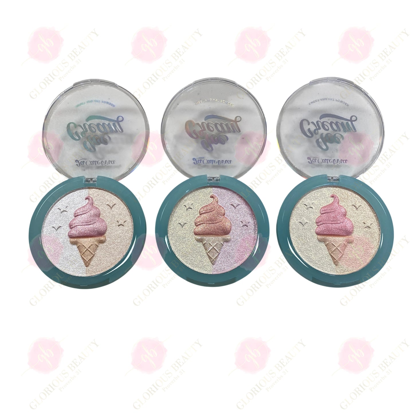 Ice Cream Highlighter - 24PCS