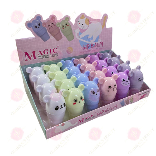 Animals Lip Balm - 24PCS