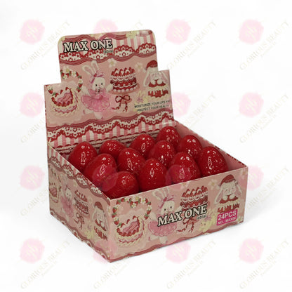 Labial (Strawberry Lip Balm) - 24PCS