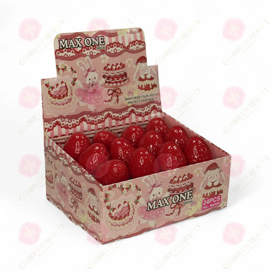 Labial (Strawberry Lip Balm) - 24PCS
