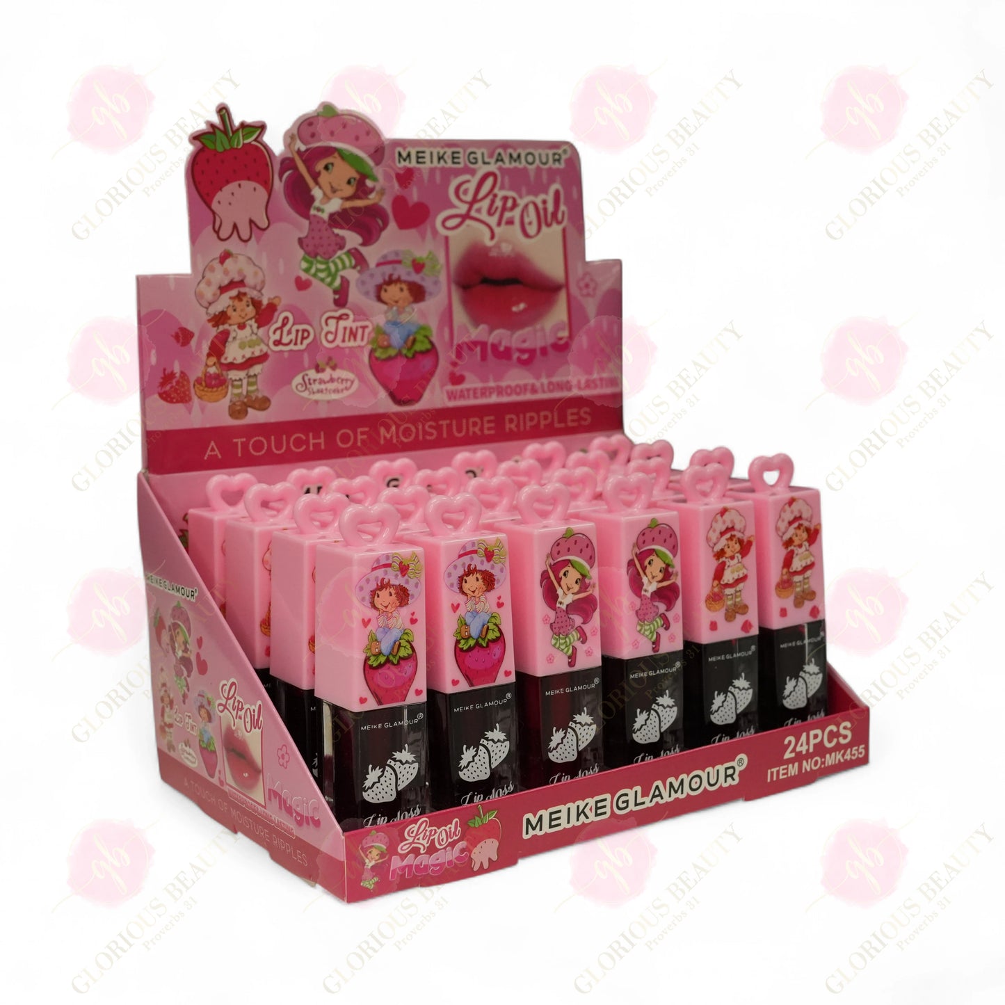 Lip Oil / Lip Tint (Strawberry Shortcake) - 24PCS