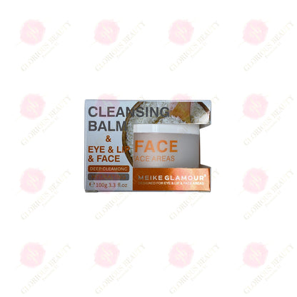 Cleansing Balm Eye & Lip & Face — Deep Cleansing Hydrating (Coconut/Rice) - 12PCS