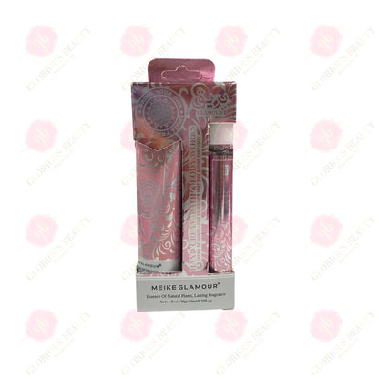 Pink Sparkle Hand Cream & Perfume Mist Set - 24PCS