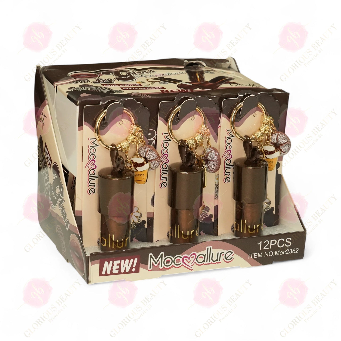 Lip Gloss (Chocolate) - 12PCS