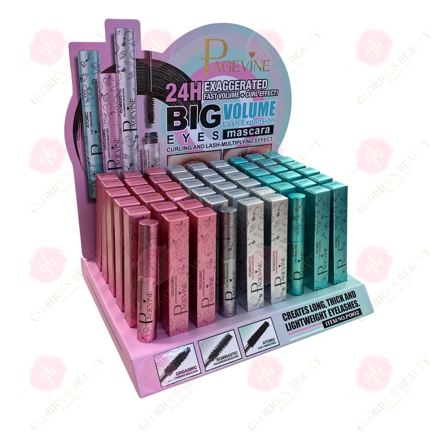 Big Volume Eyes Mascara - 54PCS