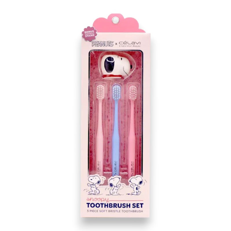 Snoopy Toothbrush Set 3PC