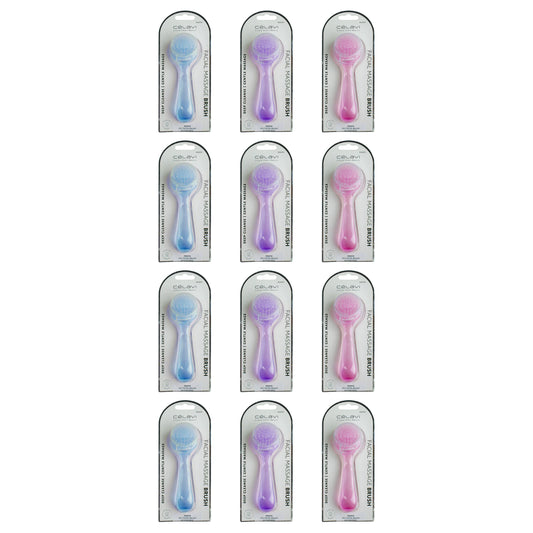 Facial Massage Brush - 12PCS