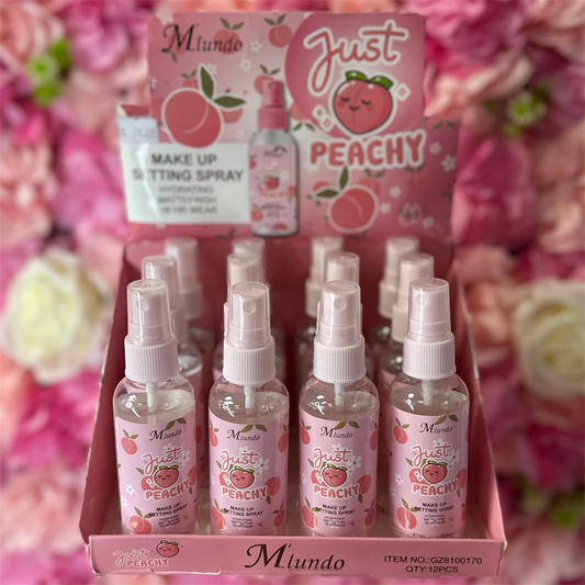 M'lundo | Just Peachy Make up Setting Spray