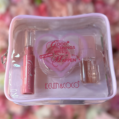 Kevin & Coco | Good Things Will Happen Lip Gloss & Blusher