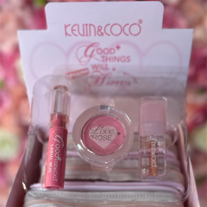 Kevin & Coco | Good Things Will Happen Lip Gloss & Blusher