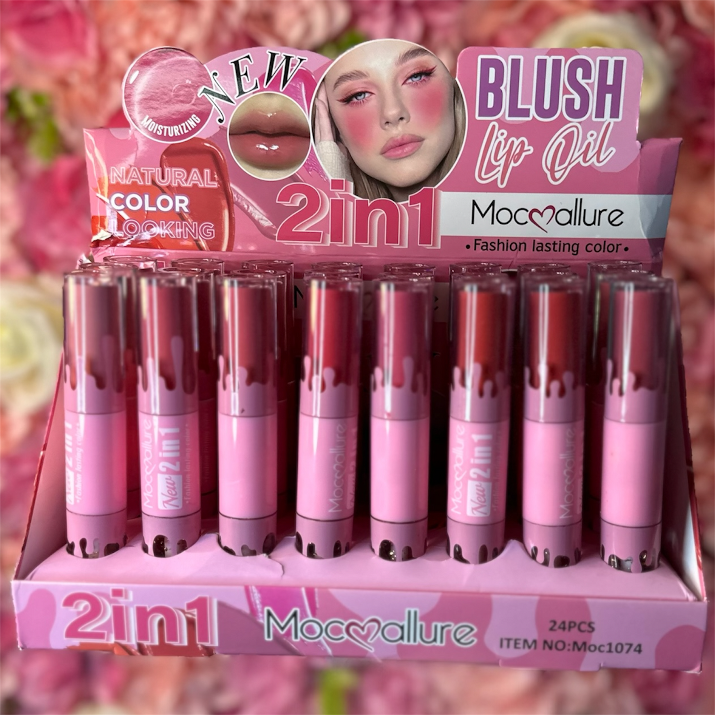 Mocoallure | 2 in 1 Blush and Lip Oil
