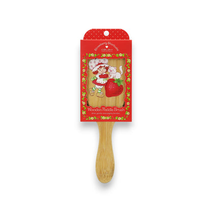 STRAWBERRY SHORTCAKE WOODEN PADDLE BRUSH