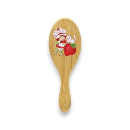 STRAWBERRY SHORTCAKE WOODEN PADDLE BRUSH