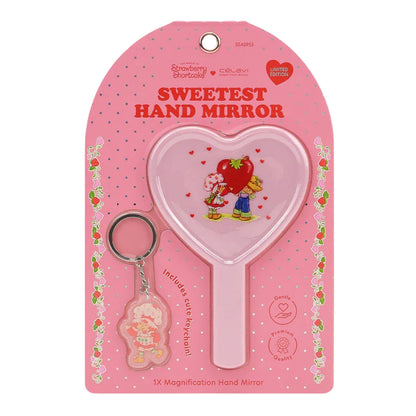 Strawberry Shortcake Sweetest Hand Mirror with Keychain