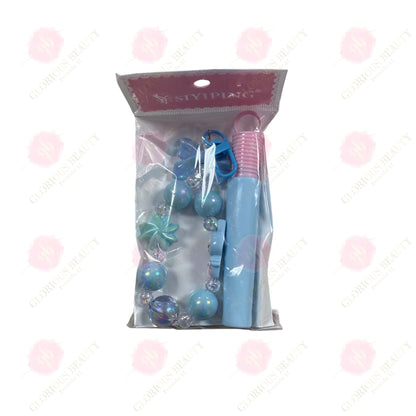 Lip Gloss Bracelet & Keychain Set - 21PCS