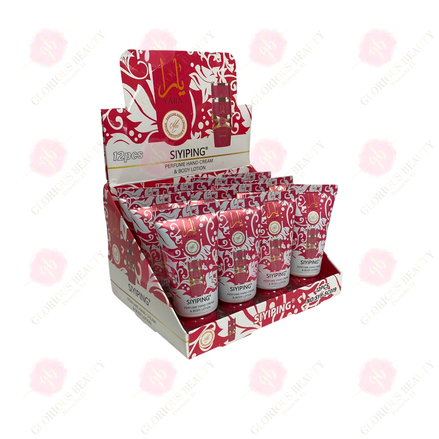 Perfume Hand Cream & Body Lotion - 12PCS