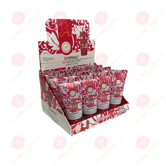 Perfume Hand Cream & Body Lotion - 12PCS