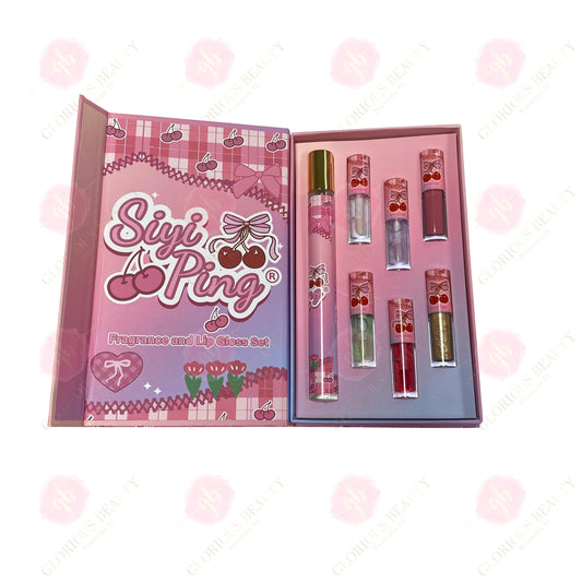Cherry Perfume and Gloss Set - 150PCS