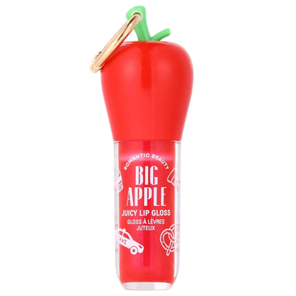 Big Apple Juicy Lip Gloss Keychain - 12PCS